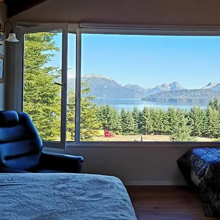 Puerto Esmeralda Espectacular Depto Con Vista Al Lago Nahuel Huapi Villa La Angostura Exterior photo